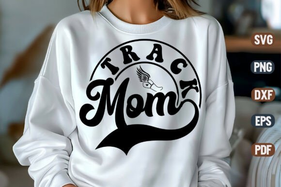 Download Track Mom SVG Design - Mom svg design Collection