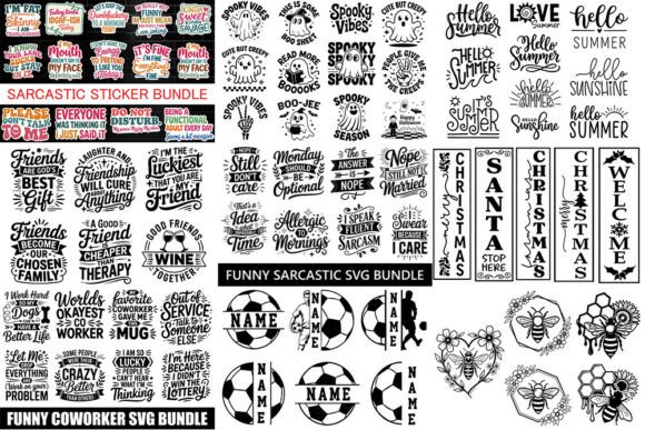Download Funny SVG Bundle Mega Pack | Sarcastic - Funny svg bundle Collection