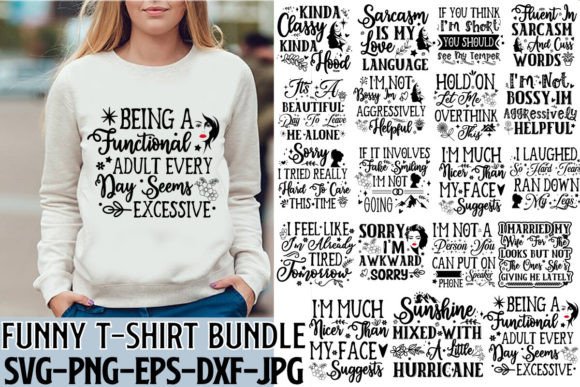 Download Funny SVG Bundle | Funny T-shirt Bundle - Premium Resources