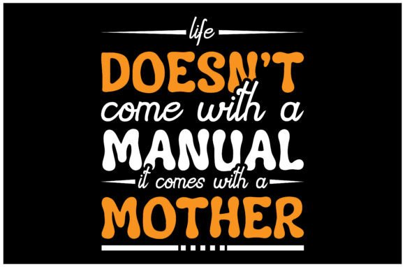 Download Life Comes with Mom SVG Design - Mom svg design Collection